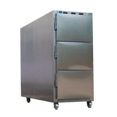 Dead Body Refrigerator Morgue Freezer Medical Morgue Equipments 3 Body Freezer Mortuary Refrigerator Mortuary Fridge