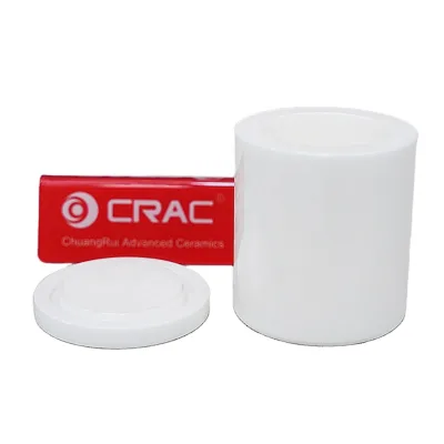 CRAC OEM Zirconia Ceramic Mill Jar (>94.5% ZrO2)-High-Strength Structure Ceramic Parts for Pharma/R&D Applications