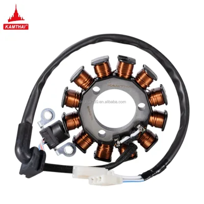 KAMTHAI Motorcycle Engine Generator Stator Coil 1DB-H1410-00 12 Poles for YAMAHA NOUVO GP SX Motor Stator Coil STATOR ASSY