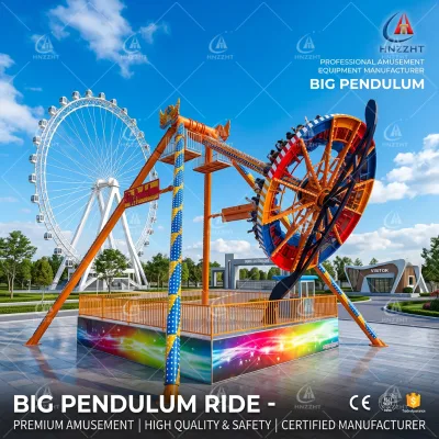 Large Park Attractive Amusement Rides Swing and Rotating Big Pendulum Rides for Sale Amusement Park Big Pendulum for Adult