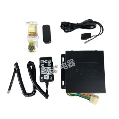 In-car Loudspeaker 28-tone Horn 12V24-volt Universal 200W Handle Type Split Alarm Loudspeakers Amplifier