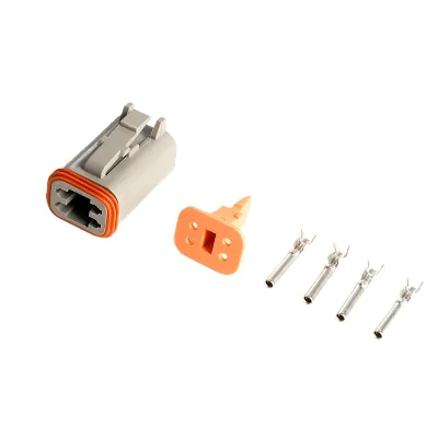 4 Pin Male&Female Waterproof Deutsch Connector DT04 DT06 2/3/4/6/8/12Pin Auto Connector