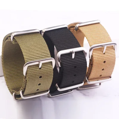 Luxury Designer Replacement Nylon Adjustable Strap Sport Smart Watch Fabric Band for apple IWatch 38 40 41 42 44 45 49 mm