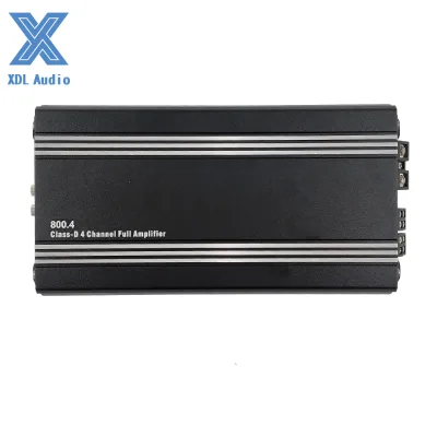 High-End 200W*4CH Mini Class D Aluminium Amplifier Car Audio System Crossovers Equalizers 20Hz-20kHz 11V-15V 2-Year Warranty