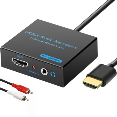 Hot Selling HDMI to HDMI ARC Audio Extractor 5.1 Converter