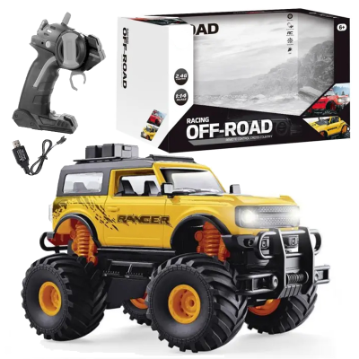 2.4GHz High Speed RC Car 4 WD Simulation Off-Road Remote Control Car With Lights Charging Controller Radio Control Car for Kids