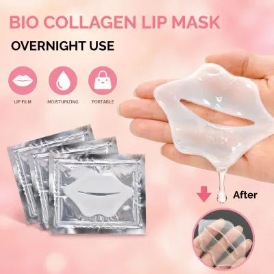 Private Label OEM Customization Lightening Soothe Dry Lips Deep Moisturization Collagen Lip Mask Bio Collagen Lip Mask