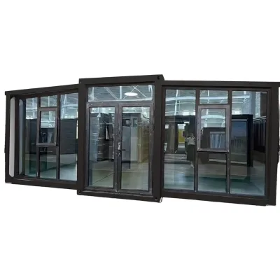Custom Prefabricated Folding Luxury Villa Modern Expandable Steel Container House with Shop Use 3-in-1 Design