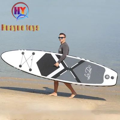 Huayue 320cm All CE BSCI Inflatable Mirror Ball Paddle Stand Surfing Soft Drop Stitch PVC Material 2-Year Warranty Touring