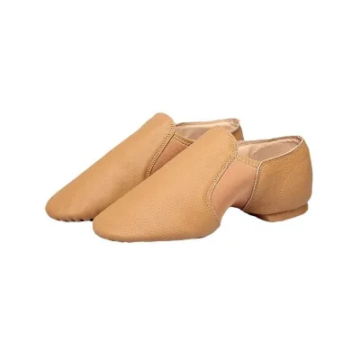 Hot Selling Ballet Dance Shoes Leather Jazz Shoe Elastic Fabric Dance Shoes for Jazz Latin Training
