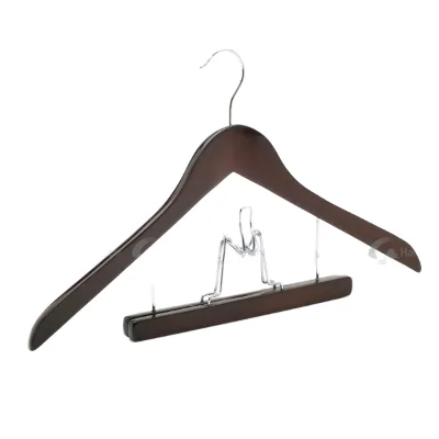 Clothing Hanger Set for Dresses Skirts Trousers for Wardrobe and Bathroom Use