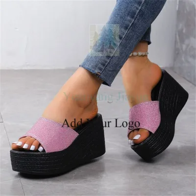 Women's Slippers Wedge slippers Trend High Heels Platform Summer Sandals