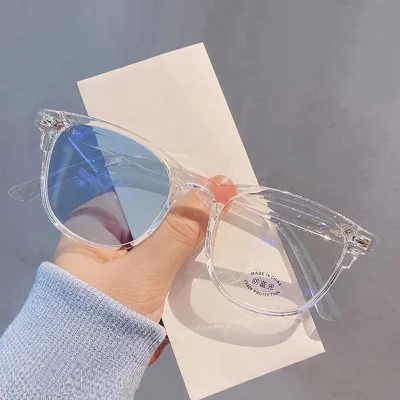 Photochromic glasses for women and men anti blue light optical glasses trendy luxurious high-quality glasses
