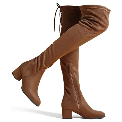 Hot Selling New Design Styles Over the Knee Boots Thigh High Over-the-knee comfort Faux Suede