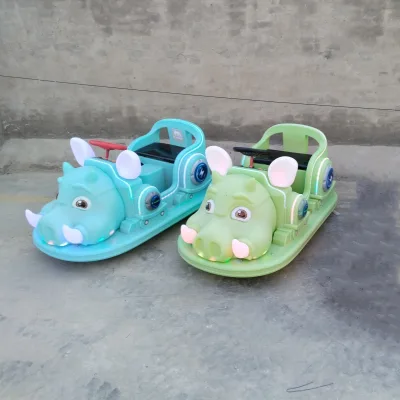 New Luminous Bumper Car, Little Love Little Pig, Children's Electric Parent-child Amusement Bike, Mall and Park Stalls
