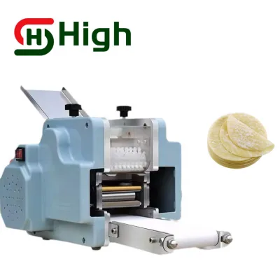 Fully Automatic Small Round square Gyoza Empanada Skin Making Dumpling Dough Wrapper Machine