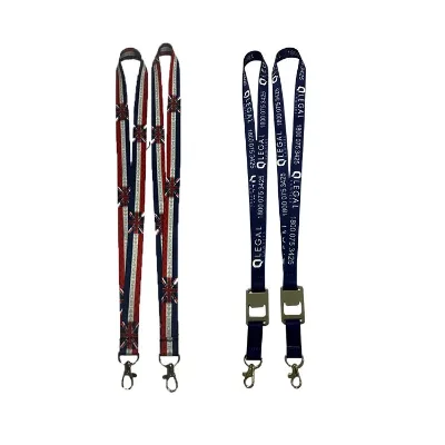 Custom Lanyard With Logo PVC Accessory Keycords Lanyard Design Neck Strap With Keyring