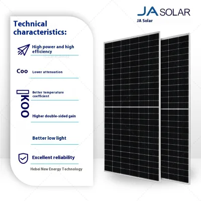 Jingao A-Class High-Power High-Efficiency Photovoltaic Panel P-Type N-Type Solar Module Single Glass Double Glass Official
