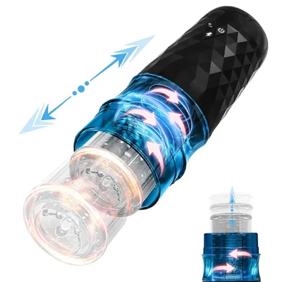 Automatic Telescopic Rotation Vagina Masturbation Equipment Sex Toys Male Masturbator for Men