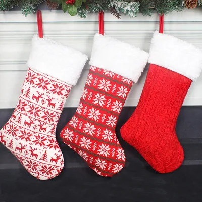 DANCURKEY Personalized Christmas Socks - Custom Name Xmas Stockings for Family Holiday Gift Natural and Fresh Theme Christmas Stockings