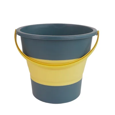 Portable Folding Bucket Silicone Plastic Foot Soaking Bucket Home Multi-functional Bucket Custom Color