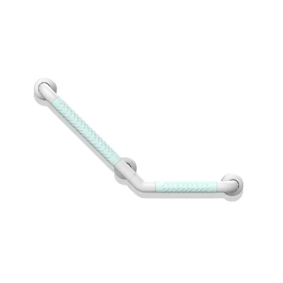 ZS Shaped Disabled Grab Bar, Multi Color Safety Support Rail for Barrier Free Washroom Construction Projects