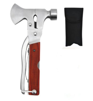 Multi-functional axe hammer outdoor tool hammer car-mounted broken window hammer