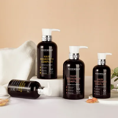 Private Label 100% Natural Hair Care Hair Loss Treatment Organic and Herbal Hair Growth Shampoo and Conditioner