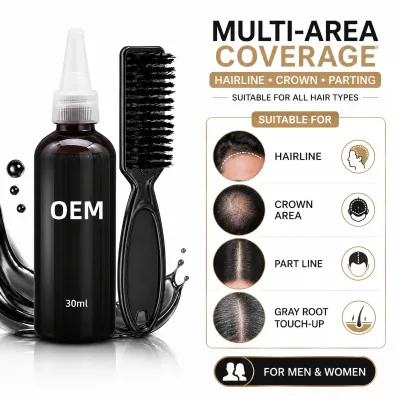 Fast-acting Hair Concealer Cream for Quick Hairline Contour & Volume