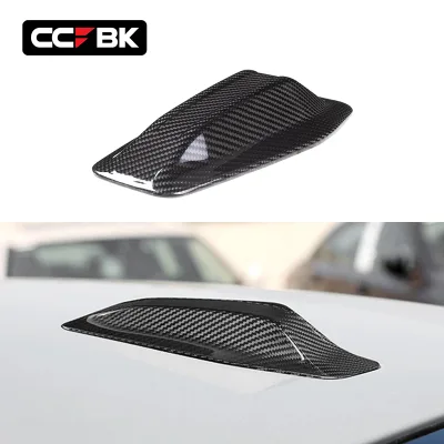 For BMW G60 530i 540i 550e G90 M5 G70 G71 750e 760i 2023-2026 Dry Carbon Shark Fin Roof Antenna Aerial Cover Housing 65205A59AB9