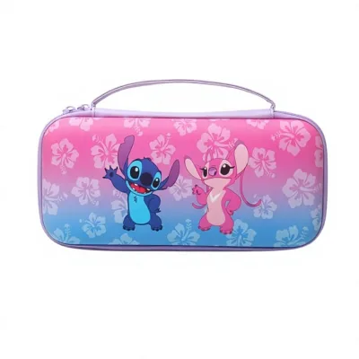 Cute EVA Switch Carrying Case Hard Shell Game Console Storage Pouch With Cartoon Print