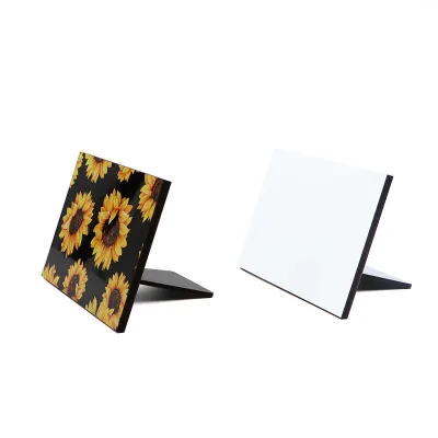 MDFSUB Premium Bright White 5mm MDF Blanks Anti-Yellowing Heat Transfer Sublimation Photo Panels 6 Inch for Custom Frame Gifts