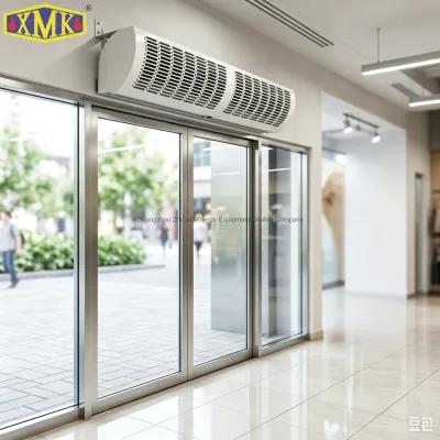 Cross-Flow Type XMK Air Curtain FM-3009B DC/AC Motor 3-Year Warranty 90cm 220V-50Hz Full Metal Waterproof Low Noise Engine