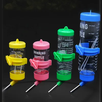 60-250ML Hanging Drinking Bottle Small Pet Drinker Golden Silk Bear Rabbit Feeder Hamster Water Bottle Drinker
