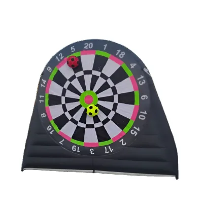 Inflatable 2.5m High Football Darts Game - Fun Activity for Parties, Events, and Team Building