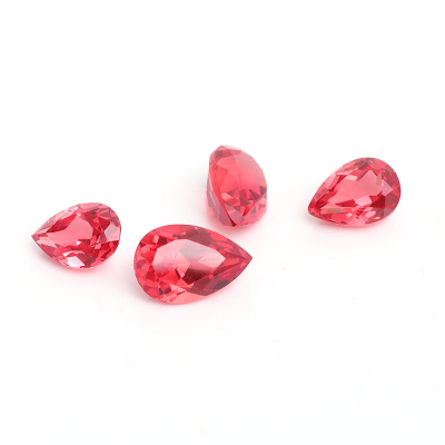 Factory Direct Red Lab Diamonds Multiple Cuts Available Custom Service Low MOQ Mixed Batch Acceptable