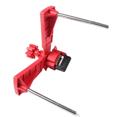 NT-U02S Small Steel 2 Arm Lockout Devices LOTO Safety Valve with ABS Material Lock off and Key Unlock Way