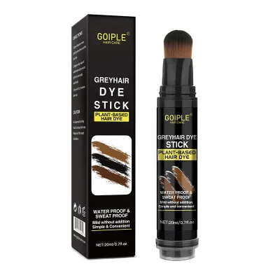 Wholesale Grey Hair Dye Pens Instant Gray Root Coverage Hair Color Change Custom Temporary Cover up White Hair Color Dye Brush