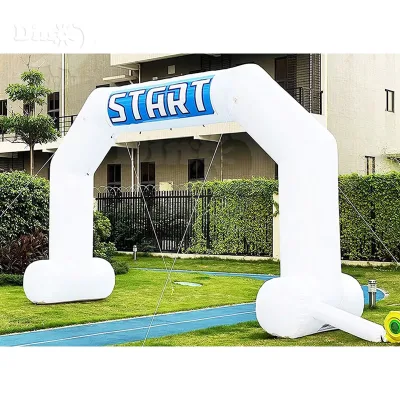Hot Sell Outdoor Event Archway Inflatable Angled Arch Inflatable Finish Line Arch Sport Arch Gate for Advertising