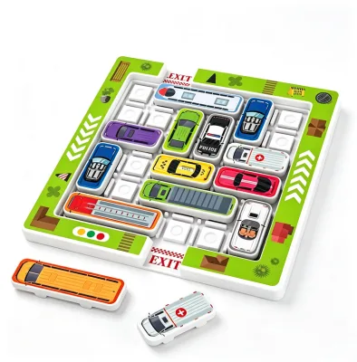 Parking Lot Maze Sliding Puzzle Logic Game Range for Educational Shops Trade Buyer Edition Global Resale Catalog