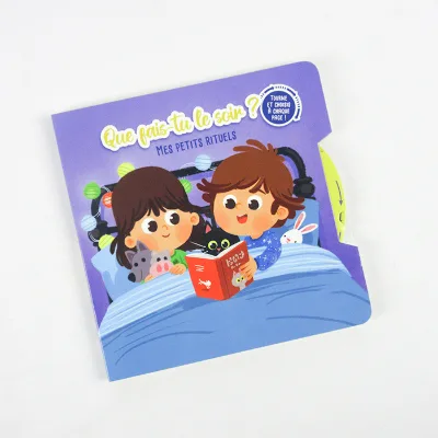 Enchanting Tales Children Magical Disc-Spinning Bedtime Stories Dreamy Adventure Hard Cover Perfect Binding Film Paper Printing