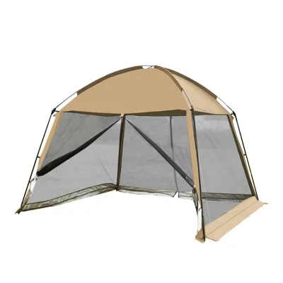 GARIDA Multifunctional UV Proof Quick Install Canvas Outdoor Camping Tent Canopy Sun Shade GCTL-002