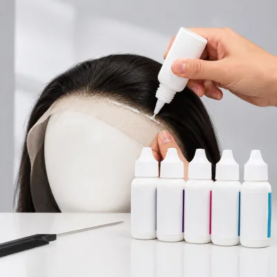 Professional Wig Bonding Glue Lace Front Adhesive for Hair Systems Toupee Hair Extensions Clear Finish and Easy Application