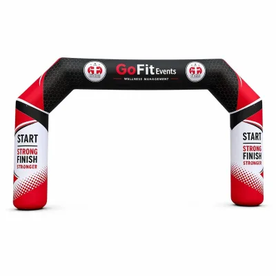 OEM Waterproof Windproof Durable CE Certified 2-Year Warranty Sealed Inflatable Balloon Arch Digital Print Custom Advertising