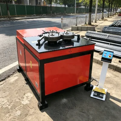 Angle Steel Ring Rolling Machine Overall Size 790*650*1280mm Ball Bearing Large Module Gear Long Service Life