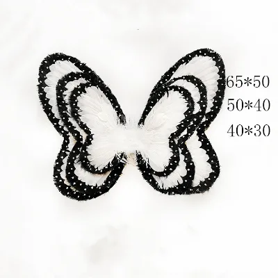 Hot Selling! Factory Supply OEM/ODM Real Feather Made Feather Butterfly Wing