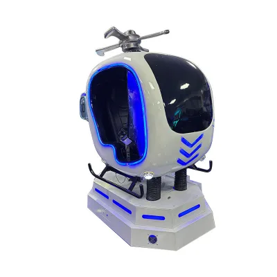 Durable PVC Educational Indoor Commercial Virtual Reality MR Equipment Kids' VR Airplane Helicopter Flight Shopping Mall