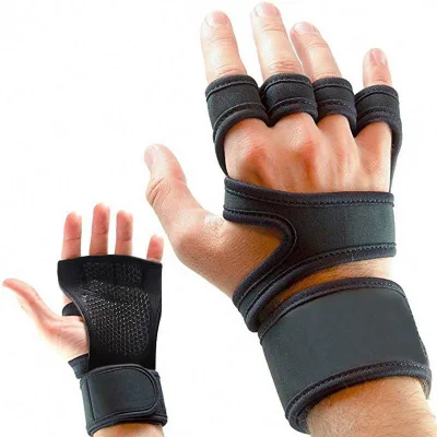 High Quality Fitness Gloves Fingerless Gym Gloves for Weightlifting Sports