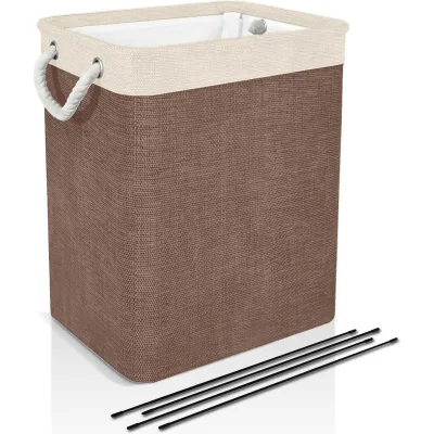 Factory Wholesale Collapsible Laundry Basket Hamper Bathroom Modern Folding Laundry Hamper Basket Collapsible