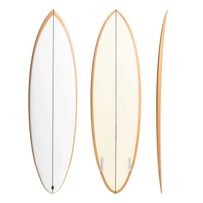 Middle Length Surfboard with Surf Fin Longboard Surfboard for Surfing